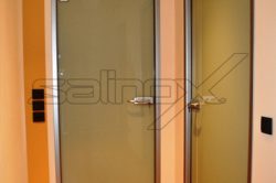 Εσωτερικές Γυάλινες Πόρτες με Οβάλ Κάσα glavas aluminium pvc systems