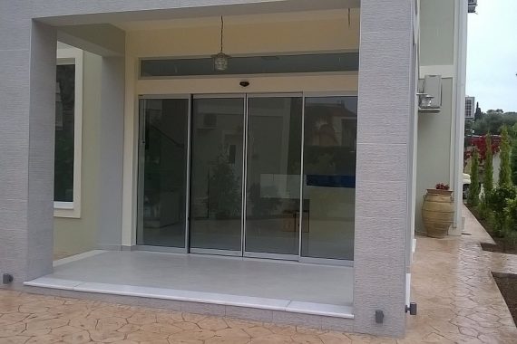 automatic doors with frames